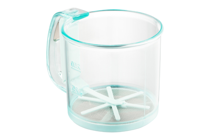 Кружка-сито Ardesto Fresh, 9.5см, пластик, голубой