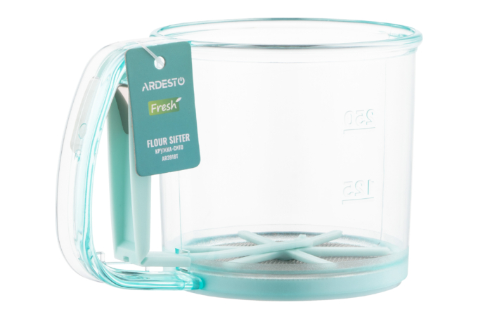 Кружка-сито Ardesto Fresh, 9.5см, пластик, голубой