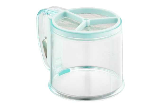 Кружка-сито Ardesto Fresh, 9.5см, пластик, голубой