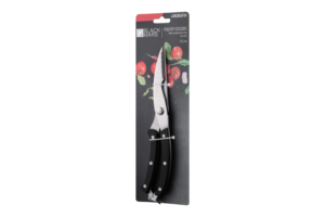Ardesto Kitchen Poultry Scissors Black Mars, 25.5cm, stainless steel, plastic, black