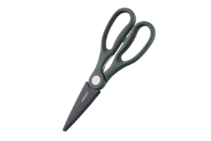 Ardesto Kitchen scissor with cover Gemini, 22.3cm, stainless steel, plastic, gray-green