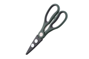 Ardesto Kitchen scissor with cover Gemini, 22.3cm, stainless steel, plastic, gray-green