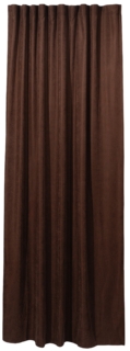 Штора Ardesto 150х270см, микровелюр, 100% полиэстер, коричневый