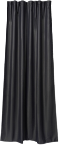 Штора ARDESTO 150х270см, блекаут, 100% полиэстер, серый темный