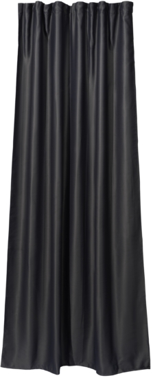 Штора ARDESTO 150х270см, блекаут, 100% полиэстер, серый темный