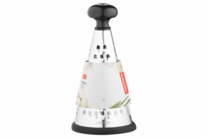 Ardesto Grater Gemini, 23cm, stainless steel, plastic, black