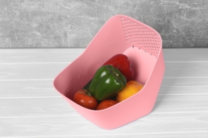 Ardesto Bowl with strainer Fresh, 3.7l, plastic, lilac