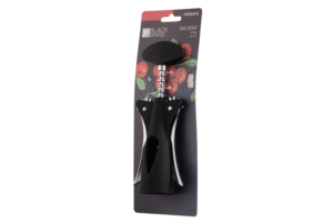 Штопор Ardesto Black Mars, 19.5см, цинковый сплав, пластик, черный