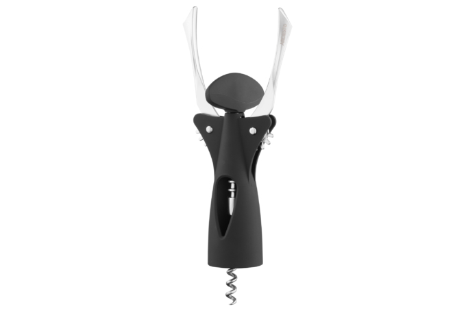 Штопор Ardesto Black Mars, 19.5см, цинковый сплав, пластик, черный