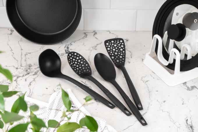 Набор кухонных принадлежностей Ardesto Gemini Gourmet, 4шт, пластик, черный