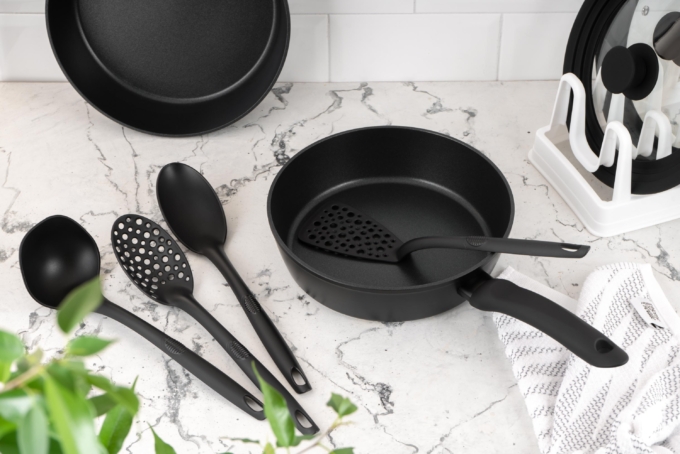 Набор кухонных принадлежностей Ardesto Gemini Gourmet, 4шт, пластик, черный