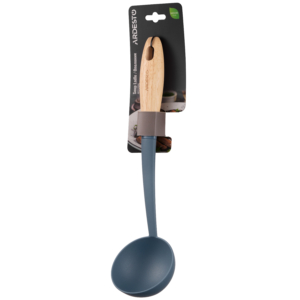 Ardesto Ladle Midori, 31.5cm, nylon, wood, blue