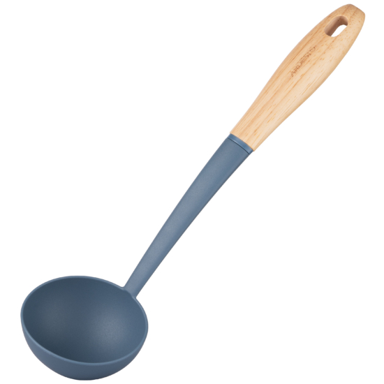 Ardesto Ladle Midori, 31.5cm, nylon, wood, blue