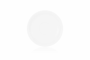Ardesto Saucer for cup Imola, 12cm, porcelain, white