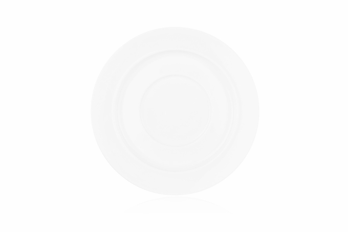 Блюдце Ardesto Prato, 15.5см, фарфор, белый