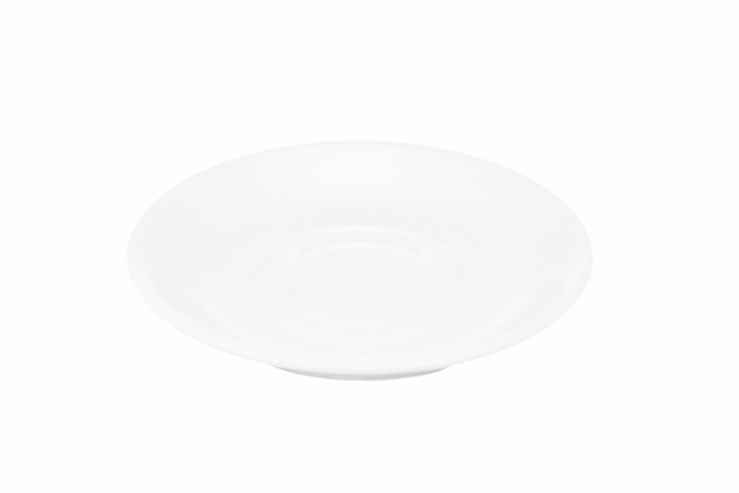 ARDESTO Saucer for cup Imola, 15cm, porcelain, white