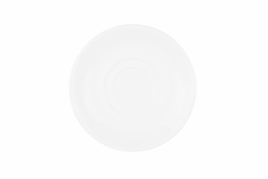 ARDESTO Saucer for cup Imola, 15cm, porcelain, white