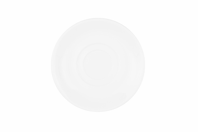ARDESTO Saucer for cup Imola, 15cm, porcelain, white