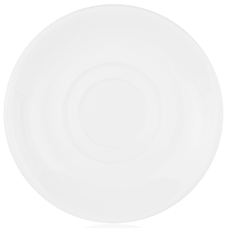 Ardesto Saucer for cup Imola, 15cm, porcelain, white