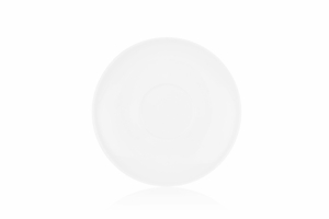 Ardesto Saucer for cup, 15сm, porcelain, white