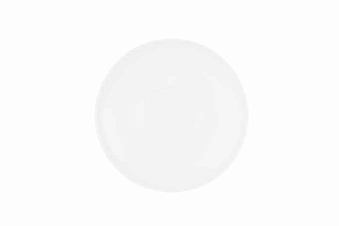 Ardesto Saucer for cup, 15сm, porcelain, white