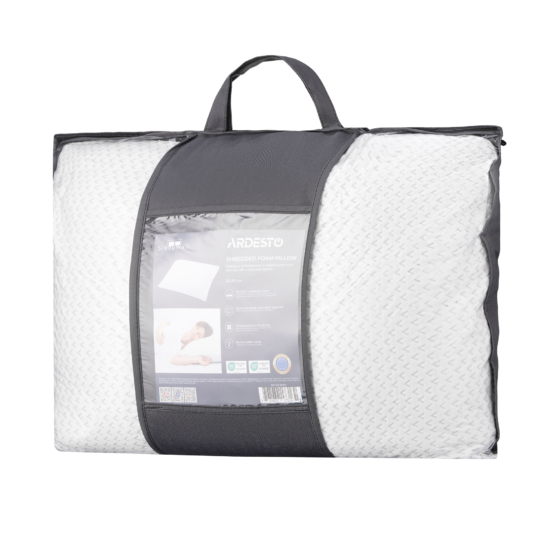 Подушка ортопедическая Ardesto Sleepwell, 50х70см, прямоугольная, пена мемори, белый