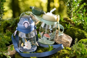 Ardesto Bottle for kids Octopus, 500ml, plastic, green