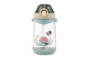 Ardesto Bottle for kids Octopus, 500ml, plastic, green