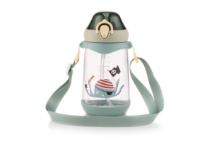 Ardesto Bottle for kids Octopus, 500ml, plastic, green
