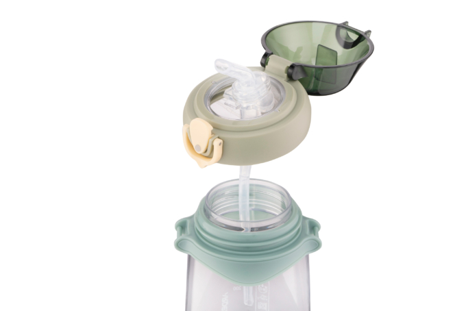 Ardesto Bottle for kids Octopus, 500ml, plastic, green