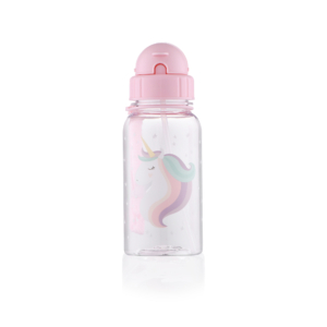 Ardesto Bottle for kids Unicorn, 500ml, plastic, pink