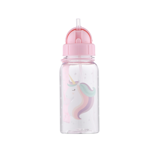 Ardesto Bottle for kids Unicorn, 500ml, plastic, pink