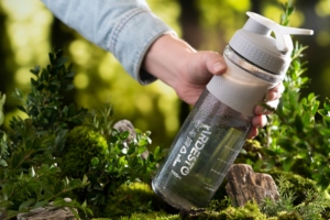 Бутылка для воды Ardesto Smart bottle, 1000мл, тритан, серый