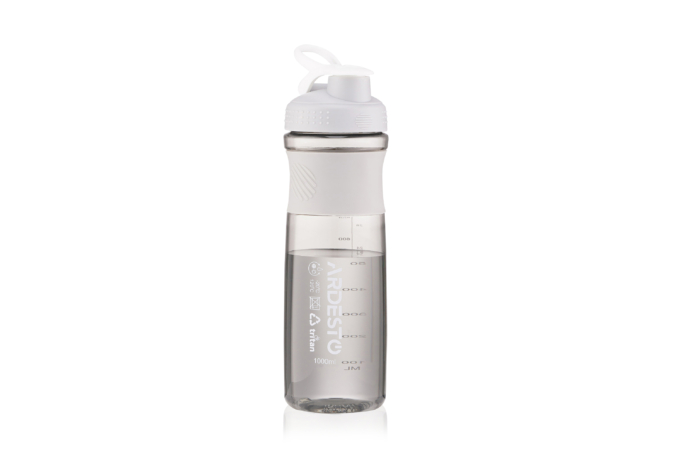 Бутылка для воды Ardesto Smart bottle, 1000мл, тритан, серый