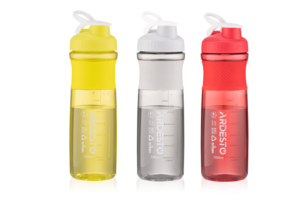 Бутылка для воды Ardesto Smart bottle, 1000мл, тритан, серый