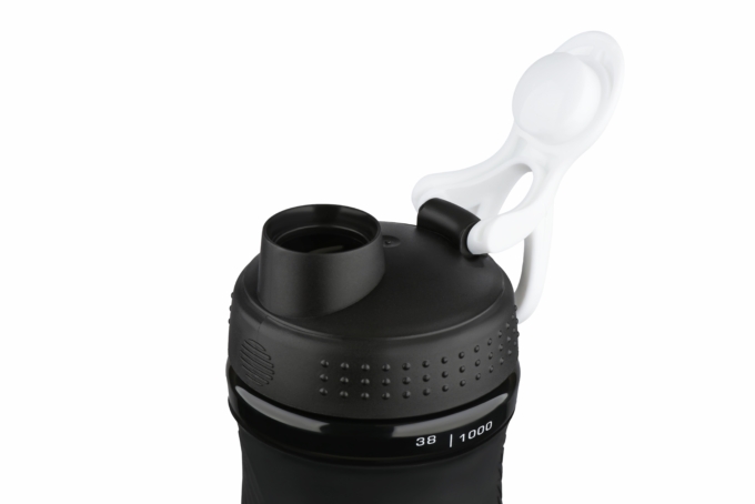Бутылка для воды Ardesto Smart bottle, 1000мл, тритан, черный