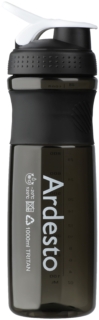Бутылка для воды Ardesto Smart bottle, 1000мл, тритан, черный
