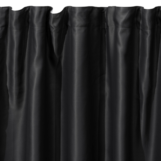 Штора ARDESTO 150х270см, блекаут, 100% полиэстер, серый темный