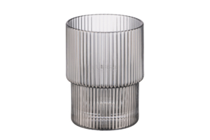 Набор стаканов низких Ardesto Graphite, 200мл, 2шт, стекло, серый