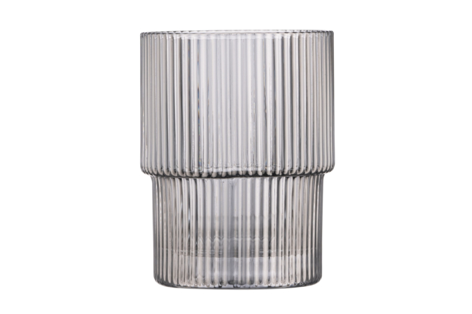 Набор стаканов низких Ardesto Graphite, 200мл, 2шт, стекло, серый