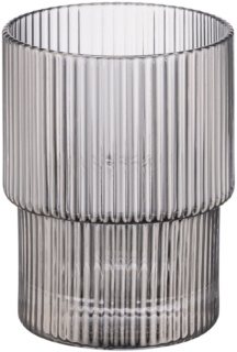 Набор стаканов низких Ardesto Graphite, 200мл, 2шт, стекло, серый