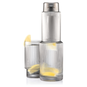 Набор стаканов высоких Ardesto Graphite, 380мл, 2шт, стекло, серый