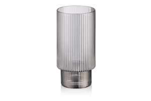 Набор стаканов высоких Ardesto Graphite, 380мл, 2шт, стекло, серый