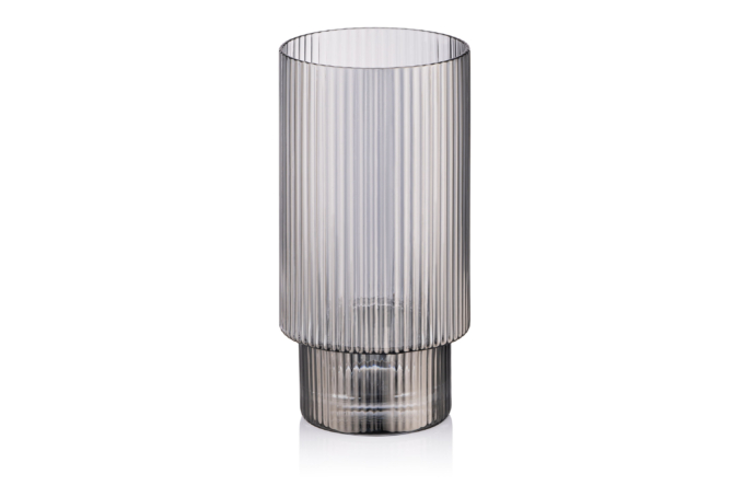 Набор стаканов высоких Ardesto Graphite, 380мл, 2шт, стекло, серый