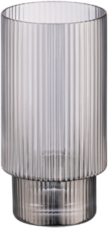 Набор стаканов высоких Ardesto Graphite, 380мл, 2шт, стекло, серый