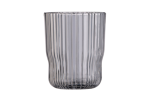 Набор стаканов низких Ardesto Graphite, 300мл, 2шт, стекло, серый