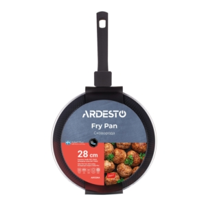 Ardesto Fry pan Gemini Salerno, 28cm, aluminium, black