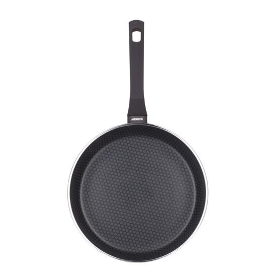 Ardesto Fry pan Gemini Salerno, 28cm, aluminium, black