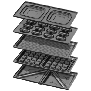 Ardesto multi-maker, 700W, set-5 plates, device body-plastic, black