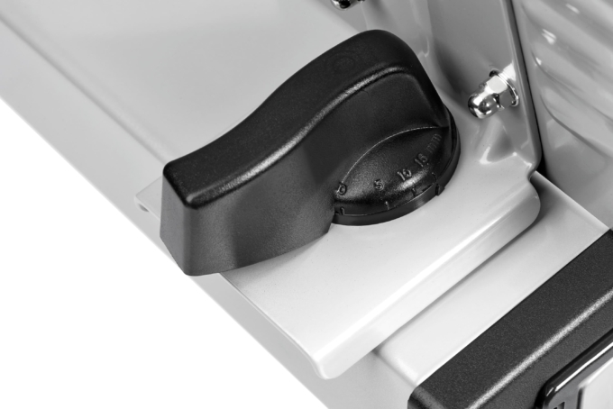 Ardesto slicer, 150W, blade-stainless steel, diameter of the knife-190мм, corps- iron/plastic, grey-black